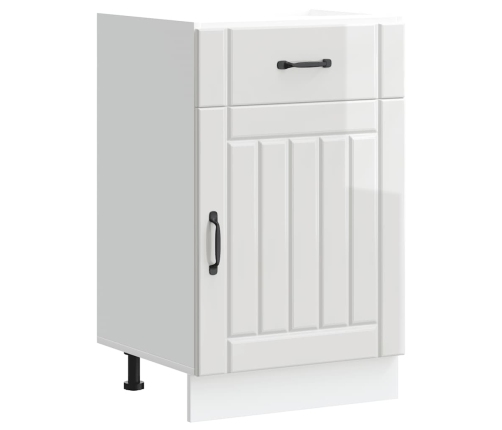 Virtuves Apakšējai Skapītis, Lucca, Inženierijas Koks Vidaxl