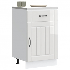 Virtuves Apakšējai Skapītis, Lucca, Inženierijas Koks Vidaxl