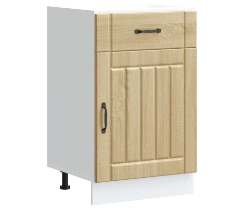 Virtuves Apakšējai Skapītis, Lucca, Ozolkoka Krāsa Vidaxl