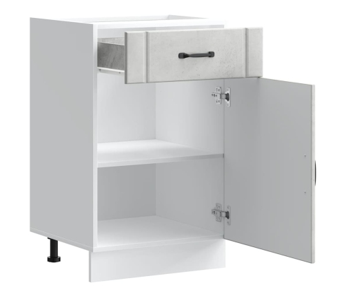 Virtuves Apakšējai Skapītis, Lucca, Betona Pelēks Vidaxl