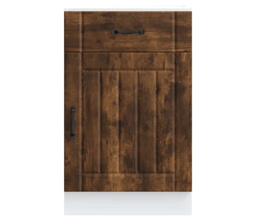 Virtuves Apakšējai Skapītis, Lucca, Ozolkoka Krāsa Vidaxl