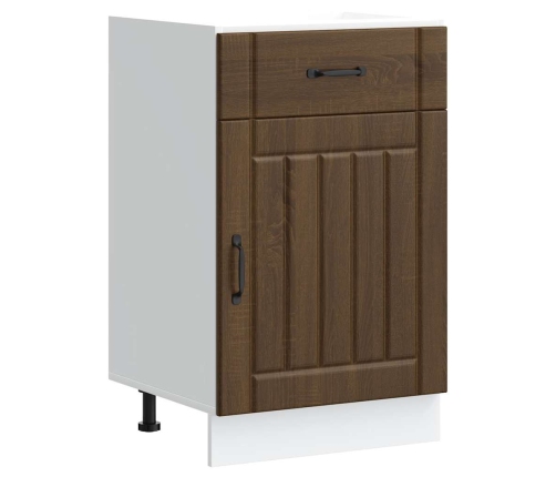 Virtuves Apakšējai Skapītis, Lucca, Ozolkoka Krāsa Vidaxl