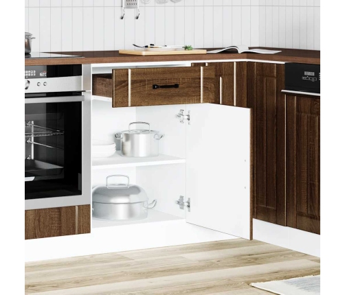 Virtuves Apakšējai Skapītis, Lucca, Ozolkoka Krāsa Vidaxl