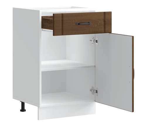 Virtuves Apakšējai Skapītis, Lucca, Ozolkoka Krāsa Vidaxl