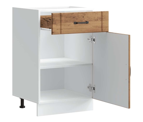 Virtuves Apakšējai Skapītis, Lucca, Veca Koka Vidaxl