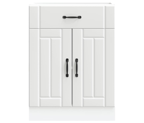 Virtuves Apakšējai Skapītis, Lucca, Balts, Inženierijas Koks Vidaxl