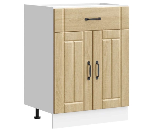 Virtuves Apakšējai Skapītis, Lucca, Ozolkoka Krāsa Vidaxl