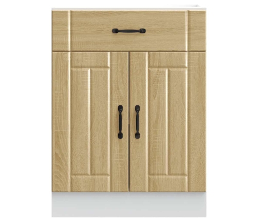 Virtuves Apakšējai Skapītis, Lucca, Ozolkoka Krāsa Vidaxl