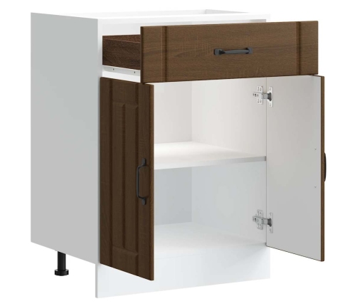 Virtuves Apakšējai Skapītis, Lucca, Ozolkoka Krāsa Vidaxl