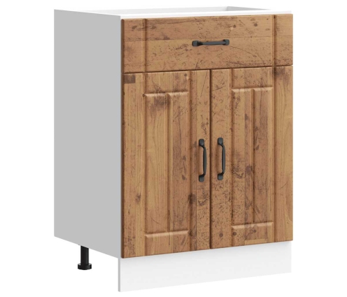 Virtuves Apakšējai Skapītis, Lucca, Veca Koka Vidaxl