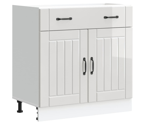 Virtuves Apakšējai Skapītis, Lucca, Inženierijas Koks Vidaxl