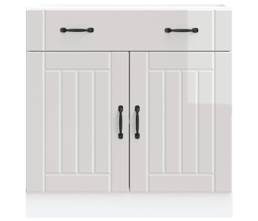 Virtuves Apakšējai Skapītis, Lucca, Inženierijas Koks Vidaxl