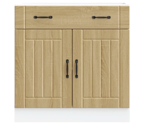 Virtuves Apakšējai Skapītis, Lucca, Ozolkoka Krāsa Vidaxl