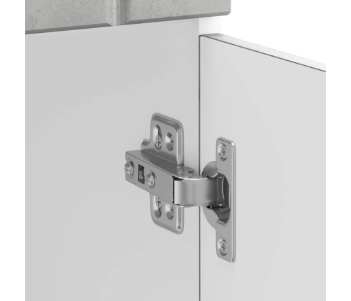 Virtuves Apakšējai Skapītis, Lucca, Betona Pelēks Vidaxl