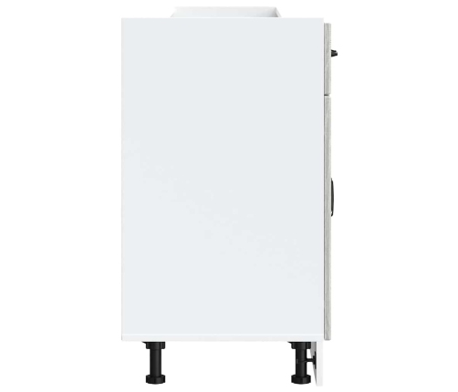 Virtuves Apakšējai Skapītis, Lucca, Pelēka Ozolkoka Krāsa Vidaxl