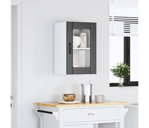 Virtuves Sienas Skapis Ar Stikla Durvīm 