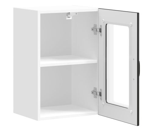 Virtuves Sienas Skapis Ar Stikla Durvīm 