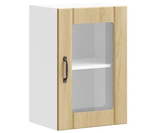 Virtuves Sienas Skapis Ar Stikla Durvīm 