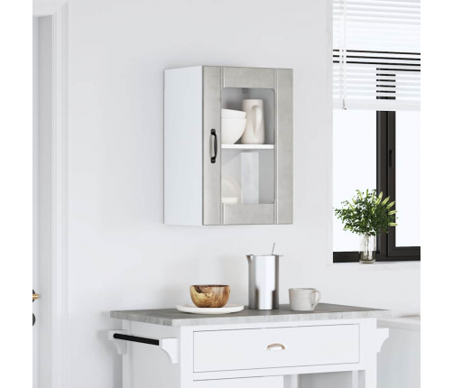 Virtuves Sienas Skapis Ar Stikla Durvīm 