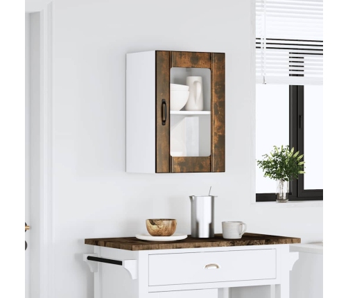 Virtuves Sienas Skapis Ar Stikla Durvīm 