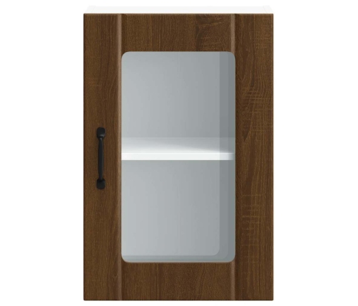 Virtuves Sienas Skapis Ar Stikla Durvīm 