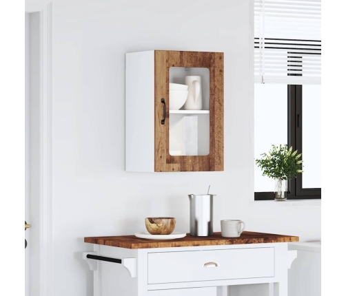 Virtuves Sienas Skapis Ar Stikla Durvīm 