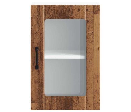 Virtuves Sienas Skapis Ar Stikla Durvīm 