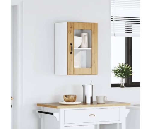 Virtuves Sienas Skapis Ar Stikla Durvīm 