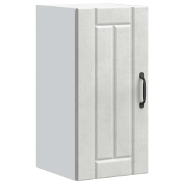 Virtuves Sienas Skapis "Lucca" Betona Pelēks Inženierijas Koks Vidaxl