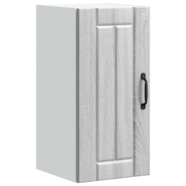 Virtuves Sienas Skapis "Lucca" Pelēks Sonoma Engineered Wood Vidaxl