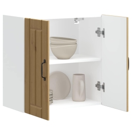 Virtuves Sienas Skapis "Lucca" Artisan Oak Engineered Wood Vidaxl