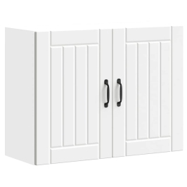 Virtuves Sienas Skapis "Lucca" White Engineered Wood Vidaxl