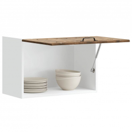 Virtuves Sienas Skapis "Lucca" Kūpināts Ozola Inženierijas Koks Vidaxl