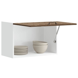 Virtuves Sienas Skapis "Lucca" Brūns Ozols Engineered Wood Vidaxl