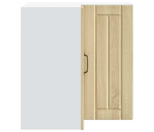 vidaXL virtuves sienas stūra skapis Lucca ozolkoka inženierijas koks