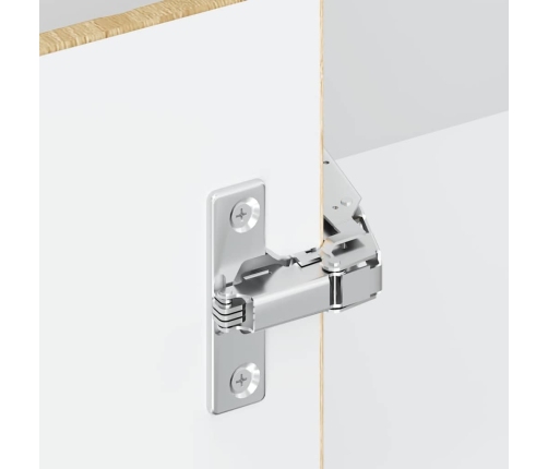 vidaXL virtuves sienas stūra skapis Lucca ozolkoka inženierijas koks