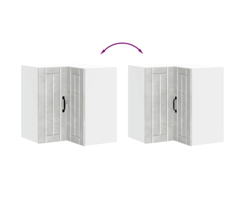 vidaXL virtuves sienas stūra skapis 