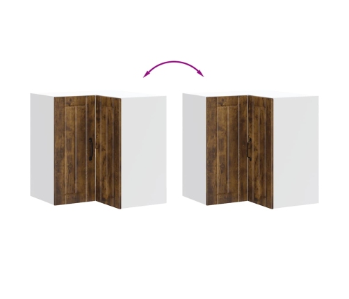 vidaXL virtuves sienas stūra skapis 