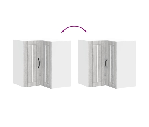 vidaXL virtuves sienas stūra skapis 