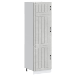 Virtuves Skapis "Lucca" Betona Pelēks Inženierijas Koks Vidaxl