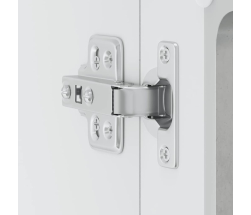 vidaXL virtuves sienas skapis ar stikla durvīm Lucca betona pelēks