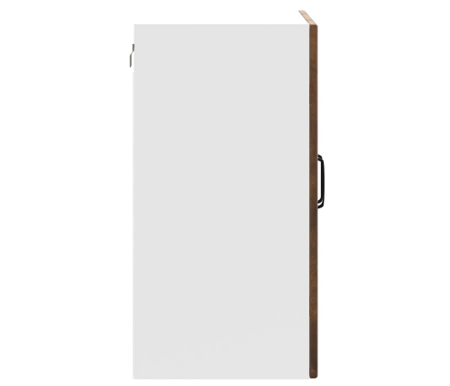 vidaXL virtuves sienas skapis ar stikla durvīm Lucca ozolkoka krāsa