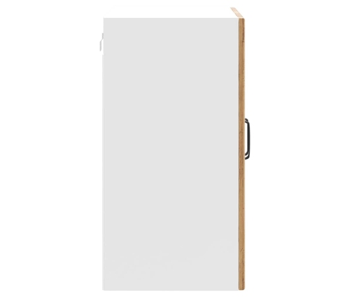 Virtuves Sienas Skapis Ar Stikla Durvīm Lucca Veca Koka Vidaxl