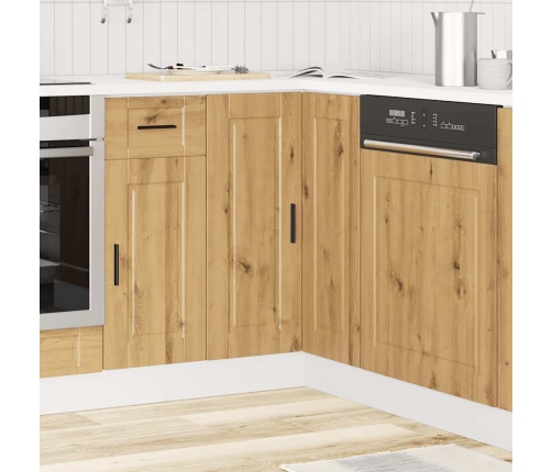 vidaXL virtuves stūra skapis 