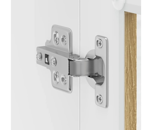 vidaXL virtuves sienas skapis ar stikla durvīm 