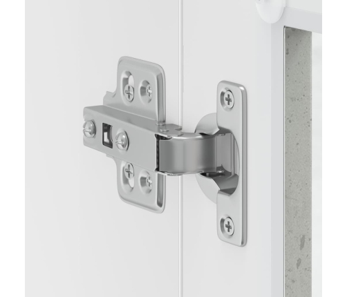 vidaXL virtuves sienas skapis ar stikla durvīm 