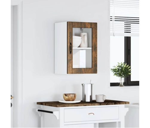 vidaXL virtuves sienas skapis ar stikla durvīm 