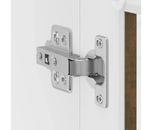 vidaXL virtuves sienas skapis ar stikla durvīm 