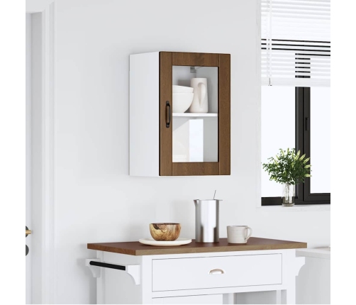 Virtuves Sienas Skapis Ar Stikla Durvīm 