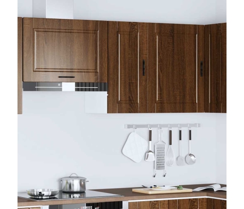 vidaXL virtuves apakšējai skapītis Porto brūna ozola inženierijas koks